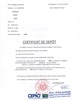 01 - Certificat de dépôt